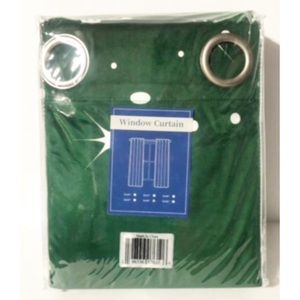 CAROMIO Green Velvet Christmas Curtains, 2 Panels, 52” x 84”, NEW